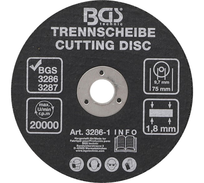 BGS TECHNIC Trennscheibe