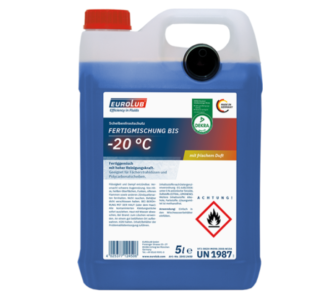 EUROLUB Scheibenfrostschutz Fertigmischung 5 L