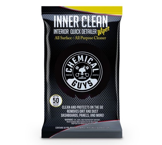 CHEMICAL GUYS Inner Clean Quick Wipes