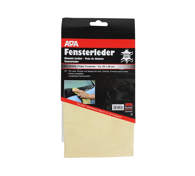 APA Fensterleder klein Echtleder