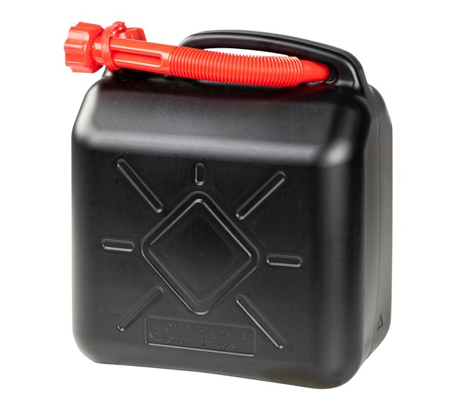 walser-benzinkanister-10-l-25598674-2 WALSER Benzinkanister 10 Liter, Krafstoffkanister UN-geprüft mit Sicherheitsverschluss schwarz/rot