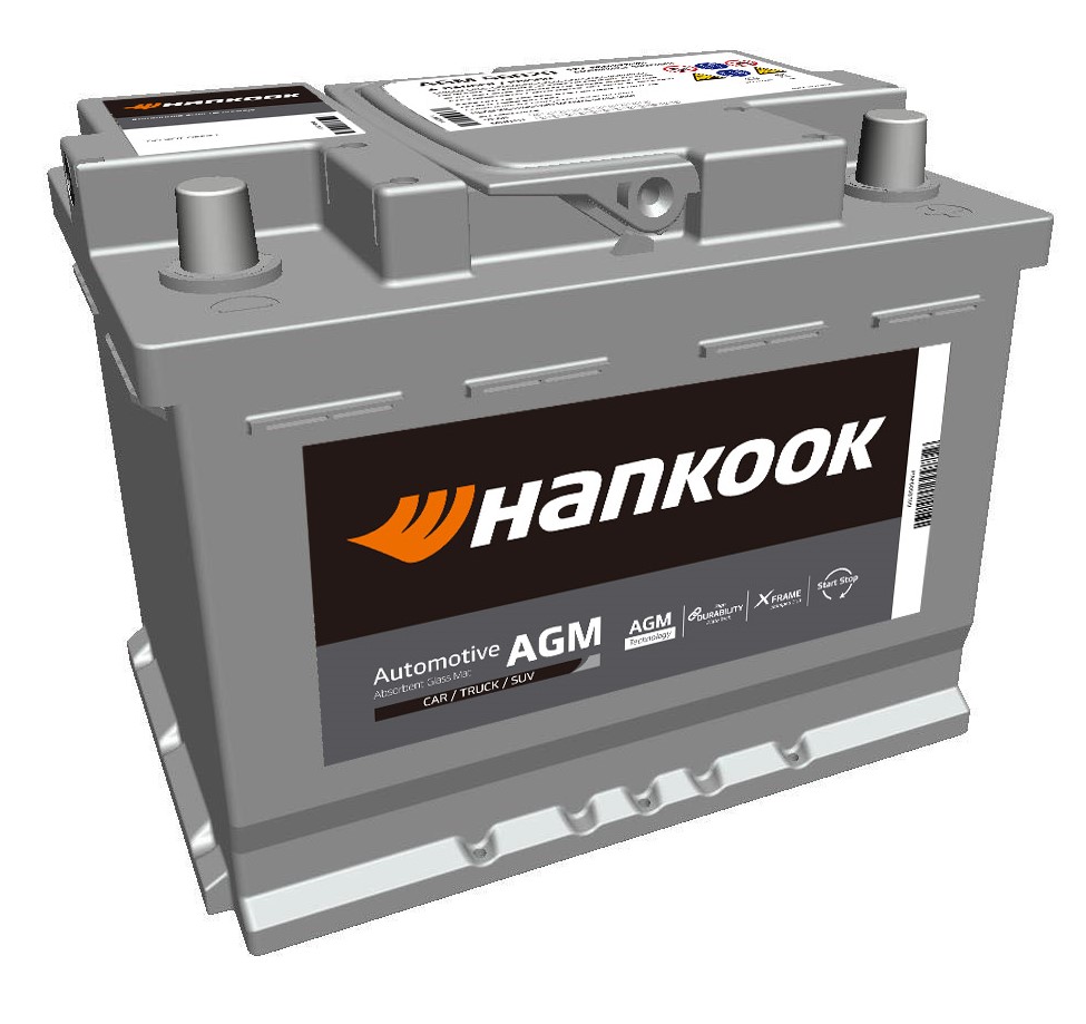 HANKOOK AGM 56020 12V 60Ah 680A