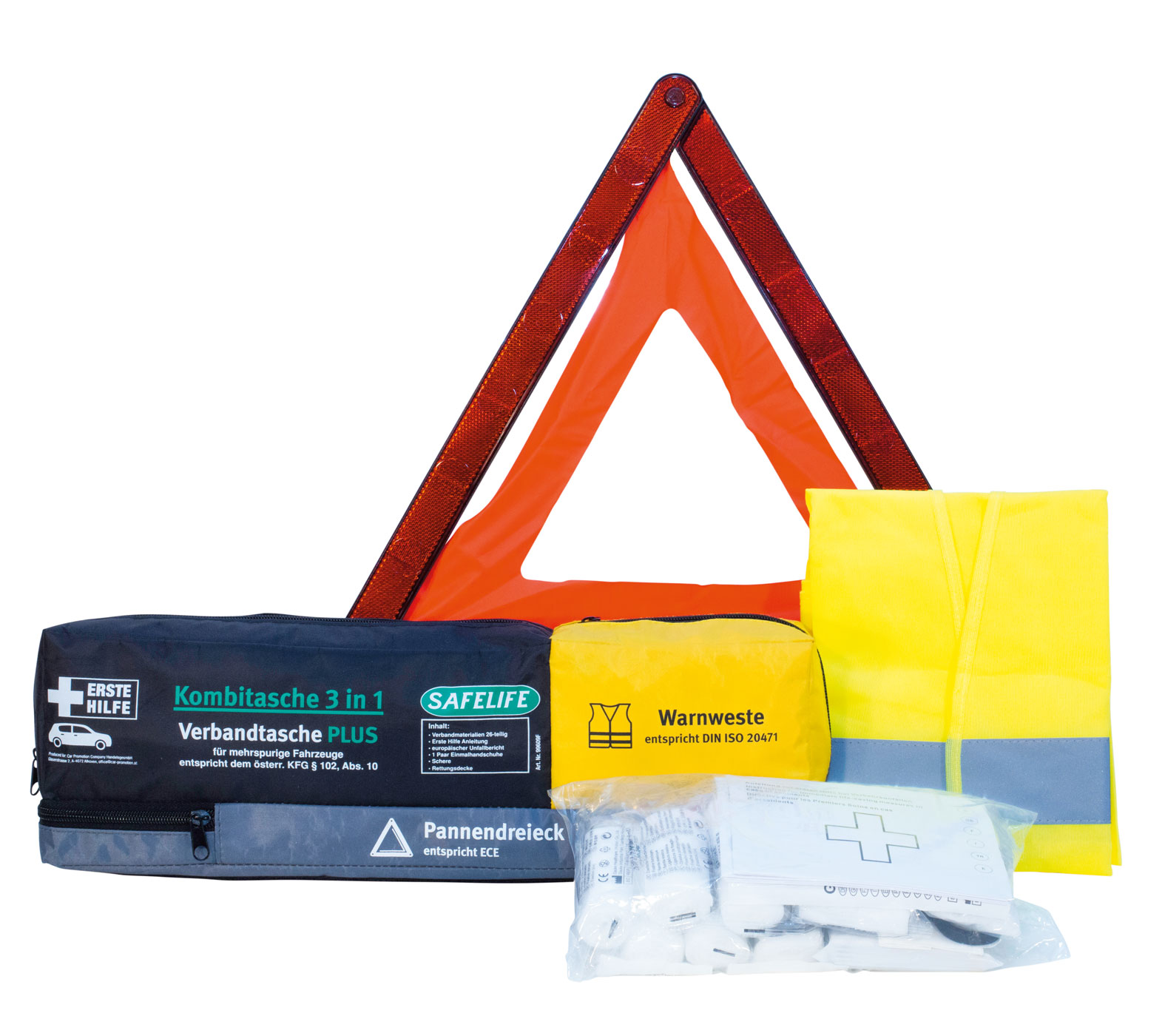SAFELIFE Kombitasche 3 in 1 PLUS