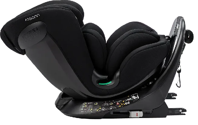 Produktfoto des Osann Taos360 Kindersitzes in Carbon, Ansicht 1.