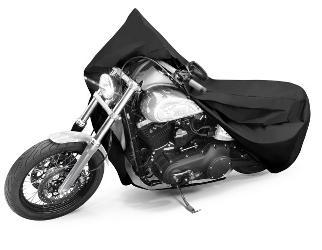 WALSER Motorrad Abdeckplane All Weather L, wasserdicht - 250x100x130 cm