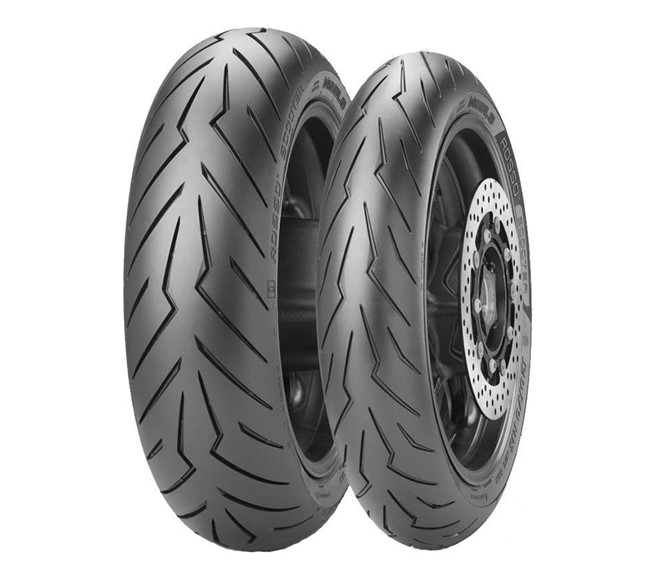 PIRELLI DIABLO ROSSO SCOOTER 100/80 - 14 54S TL Reinf FRONT/REAR