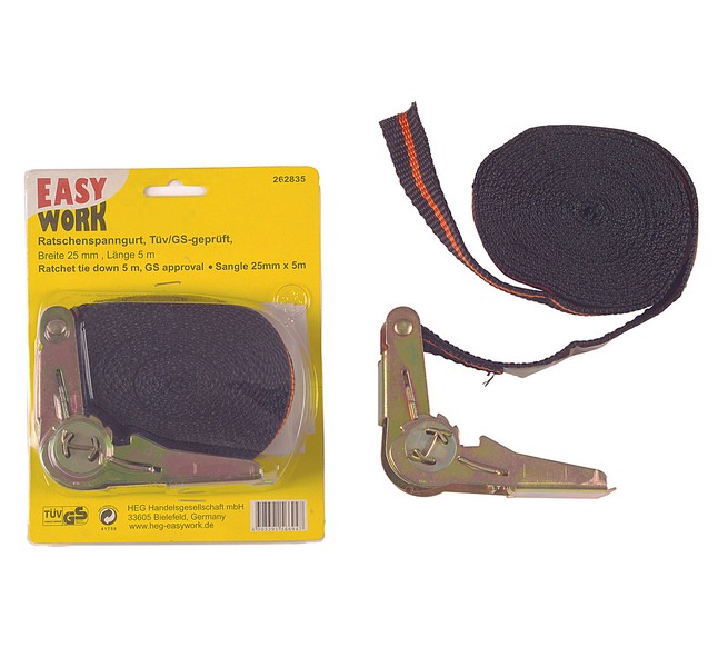 EASY WORK Ratschenspanngurt