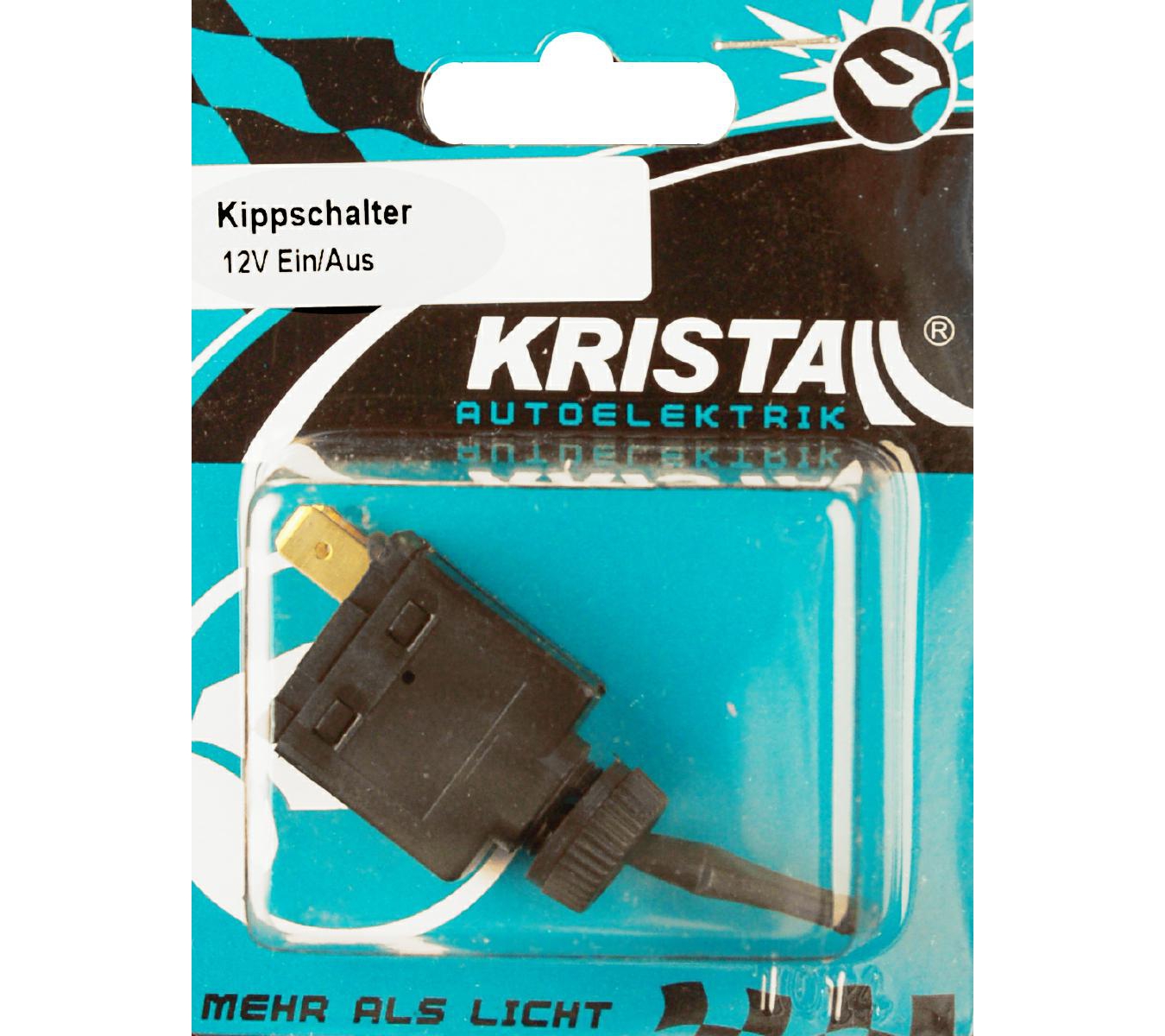KRISTALL Kippschalter ein/aus