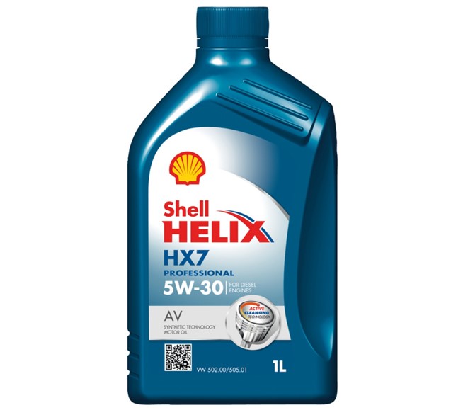 SHELL Helix HX7 Professional AV, 5W-30, 1 Liter