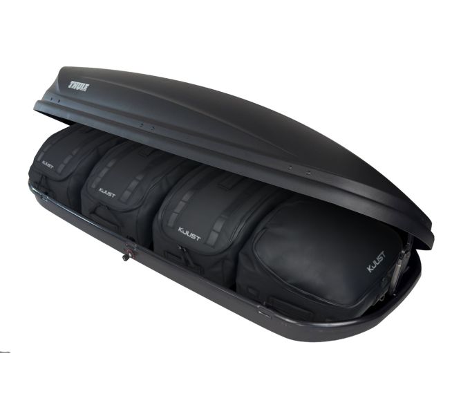 KJUST PRO Taschenset 4 Stk. für Dachbox THULE TOURING M