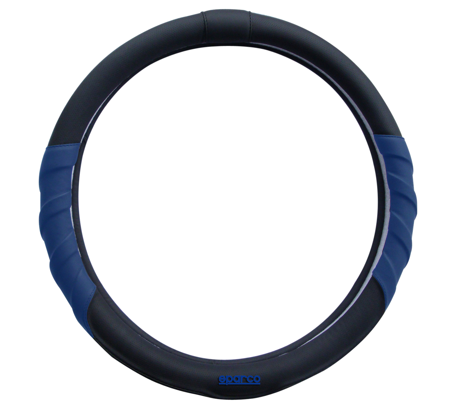 SPARCO Lenkradhülle schwarz/blau