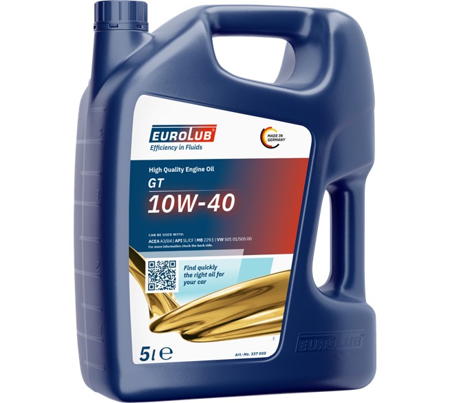 EUROLUB GT 10W-40 Diesel & Benziner Motoröl 5L