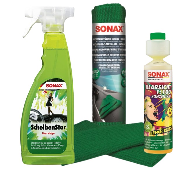 SONAX Durchblick-Set 3 teilig