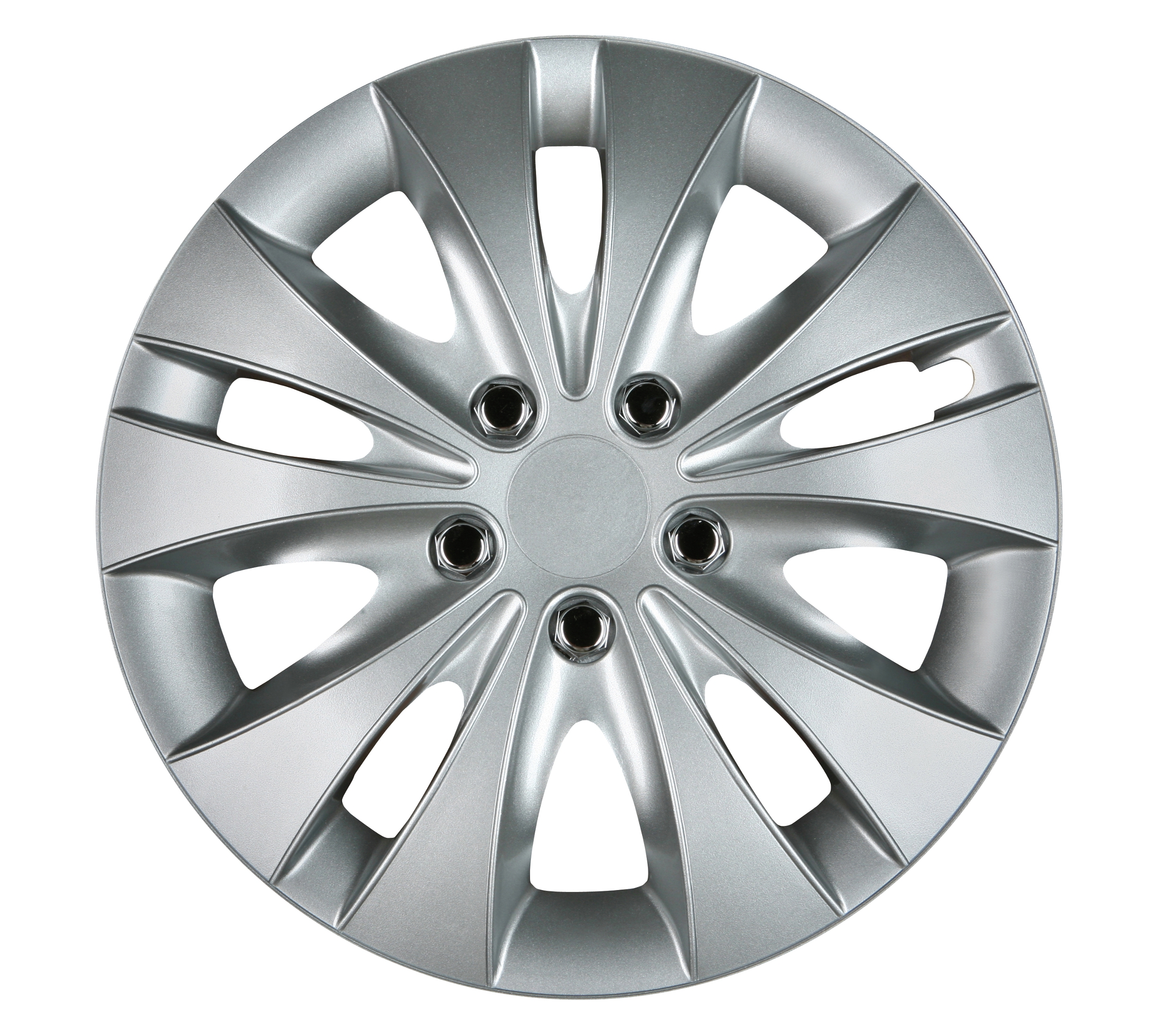 CARTREND Radzierblendenset Storm  silber 15 Zoll
