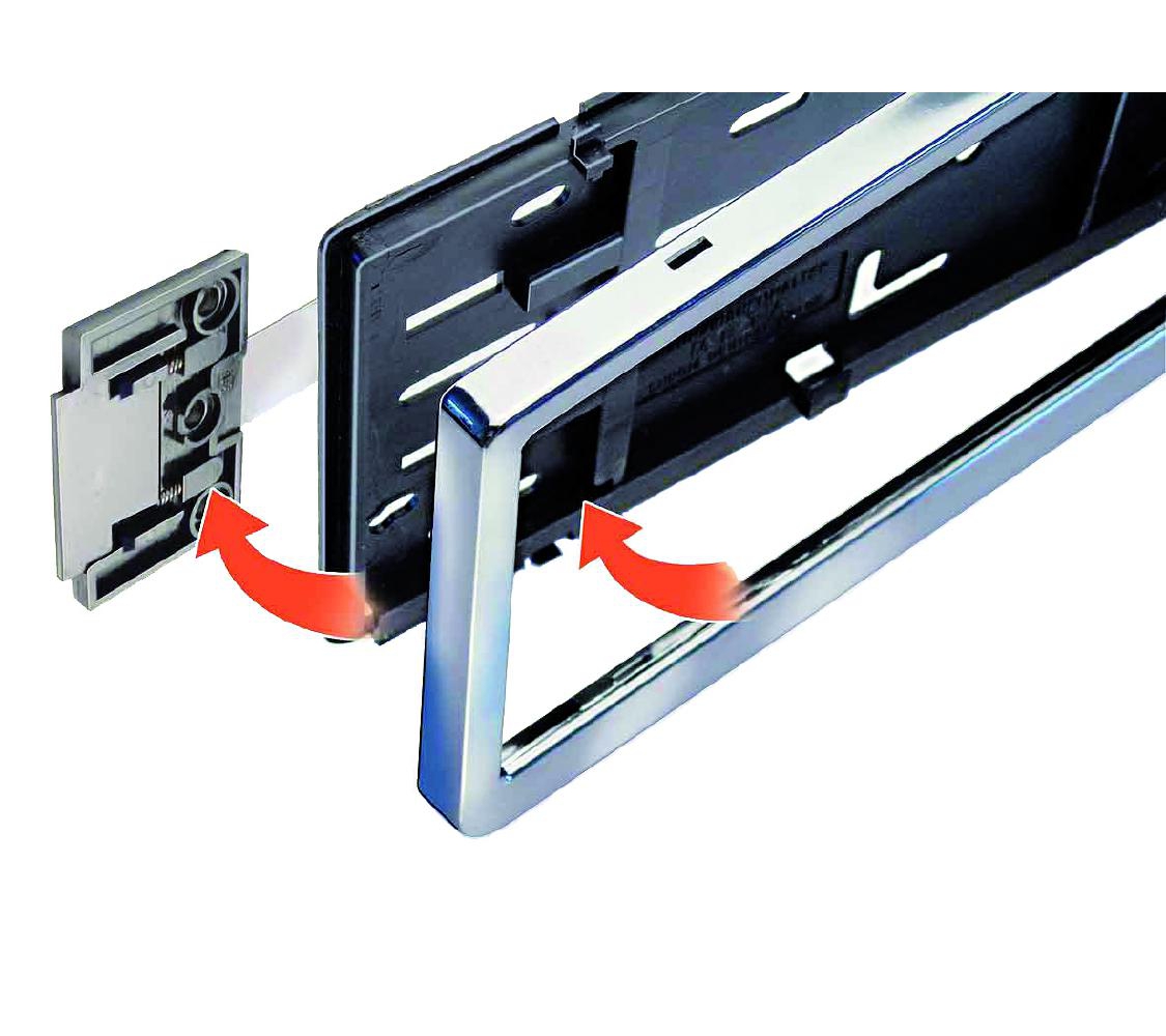meta-chrom-secumat-wechselkennzeichenhalter-10613580 META CHROM Secumat Wechselkennzeichenhalter