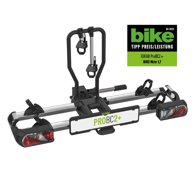 EUFAB Heckträger Pro BC 2+ für 2 Fahrräder