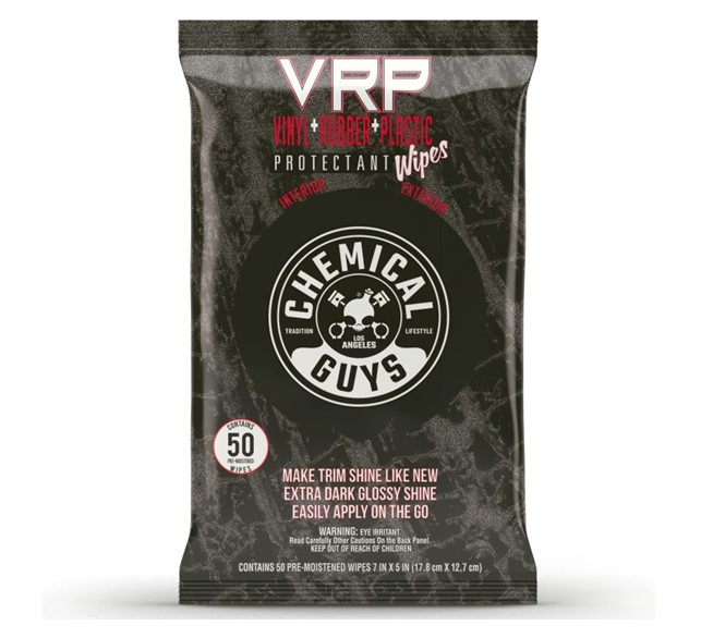 CHEMICAL GUYS VRP Shine&Protectant Wipes