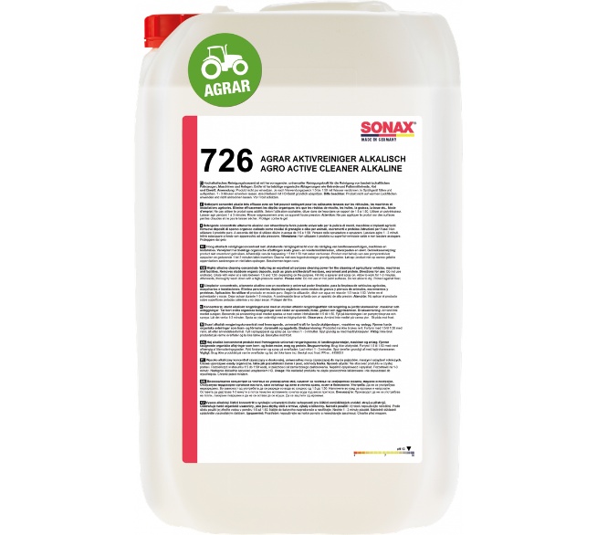 SONAX Agrar AktivReiniger alkalisch 25 Liter