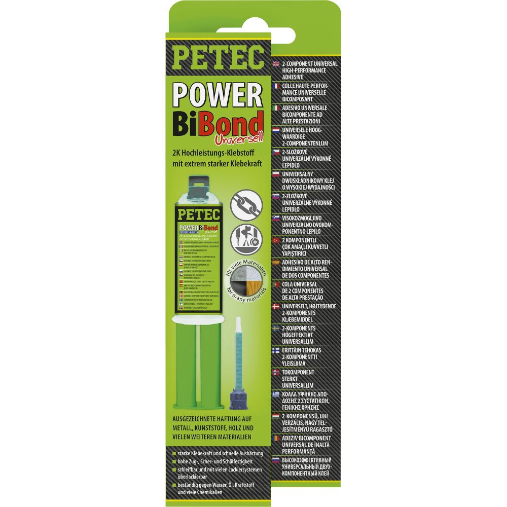 PETEC Power BiBond Universal Hochleistungs-Klebstoff 24 ml