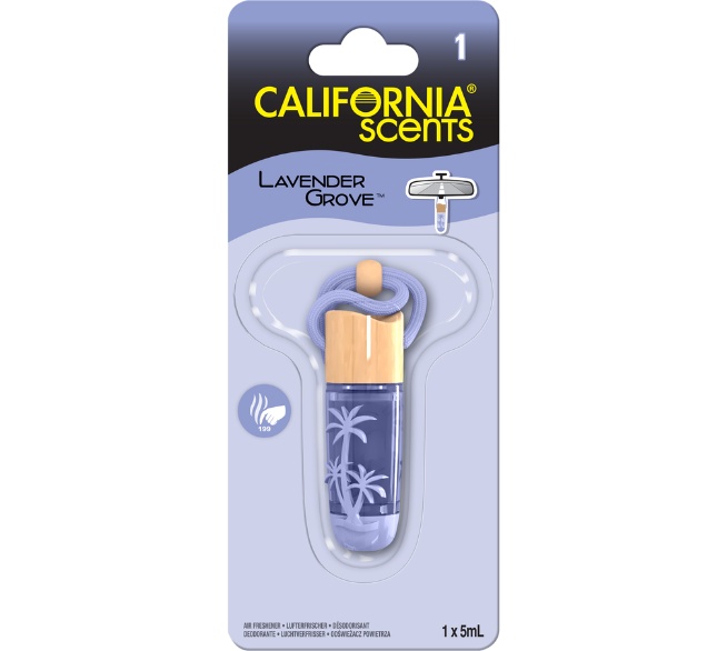 CALIFORNIA SCENTS Lavender Grove Lufterfrischer Hanging Vial 5 ml
