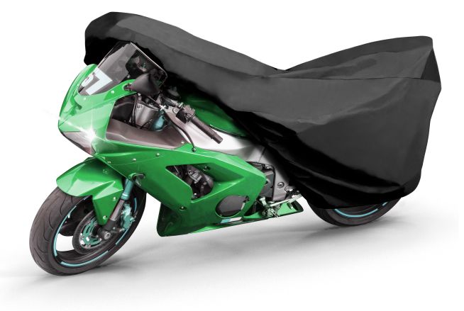 WALSER Motorrad Abdeckplane All Weather M, wasserdicht - 215x95x120 cm