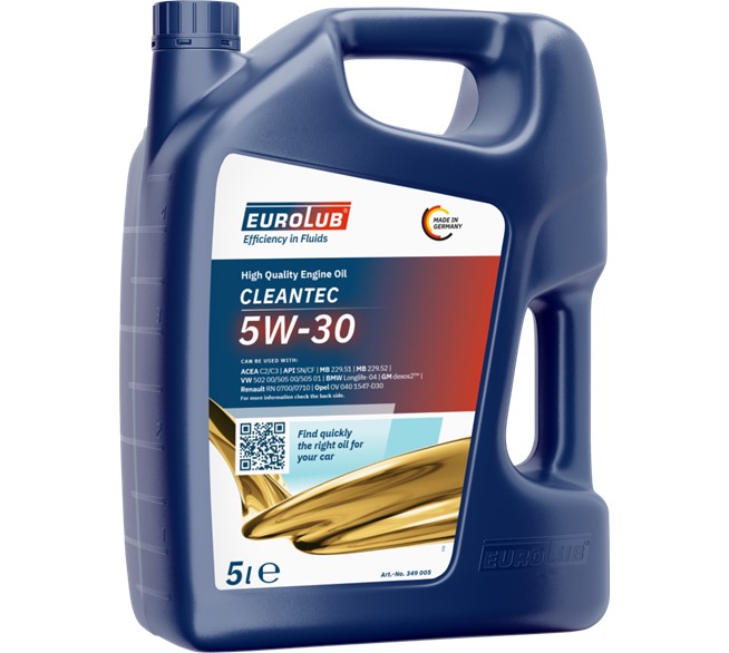 EUROLUB Cleantec 5W-30 5 Liter