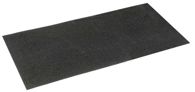 WALSER Öl-Auffangmatte Clean Max, robuste Schutzmatte 100x200 cm schwarz