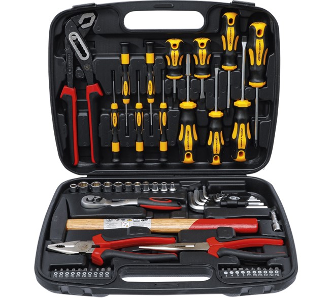 BGS TECHNIC Werkzeugkofferset 58-tlg.