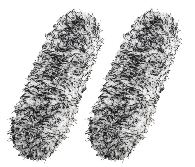 WALSER Mikrofaser Textiltuch / Bezug für Felgenbürste 42 cm, 2 Stück, schwarz-weiß WALSER Mikrofaser Textiltuch / Bezug für Felgenbürste 42 cm, 2 Stück, schwarz-weiß