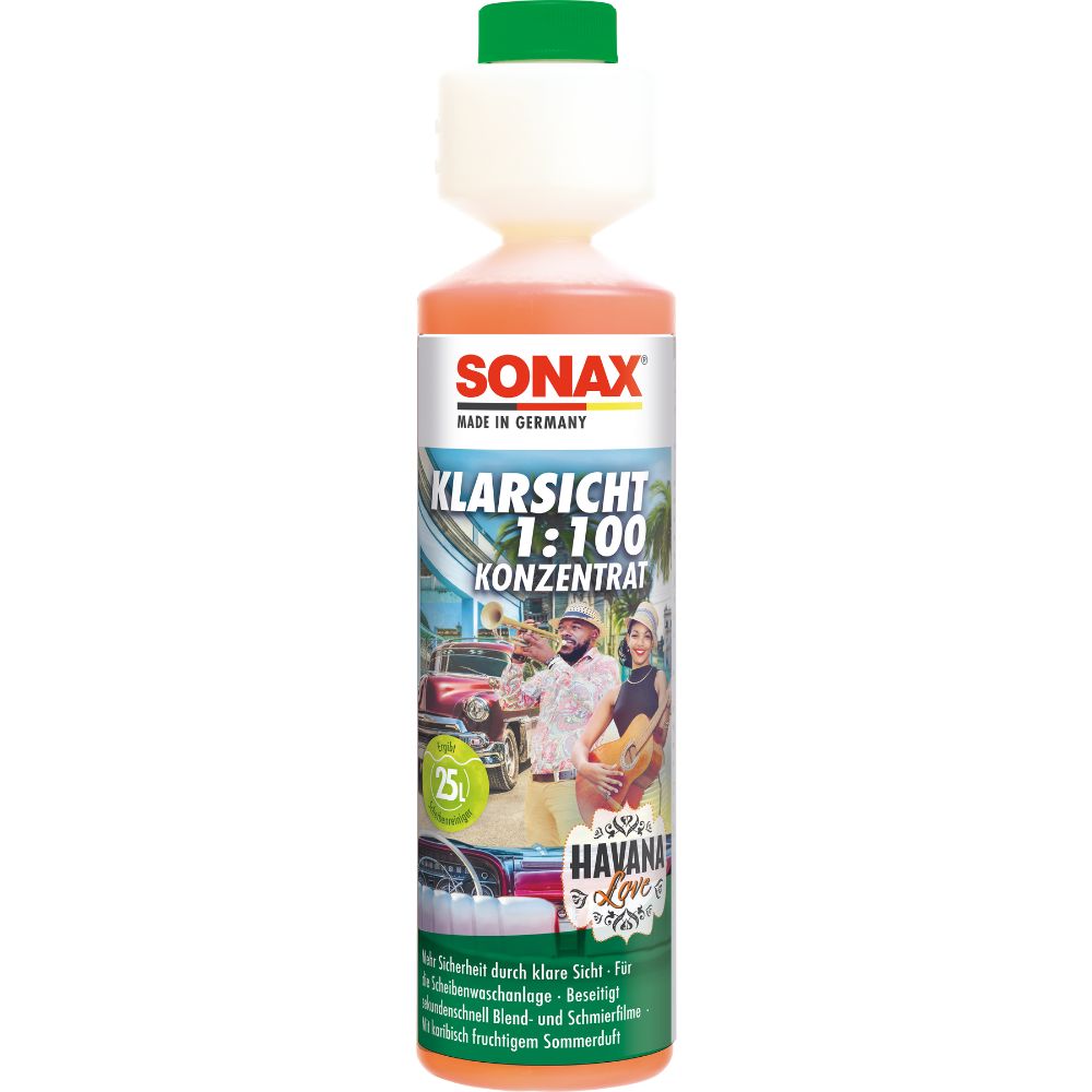 SONAX KlarSicht 1:100 Konzentrat Havana Love 250 ml