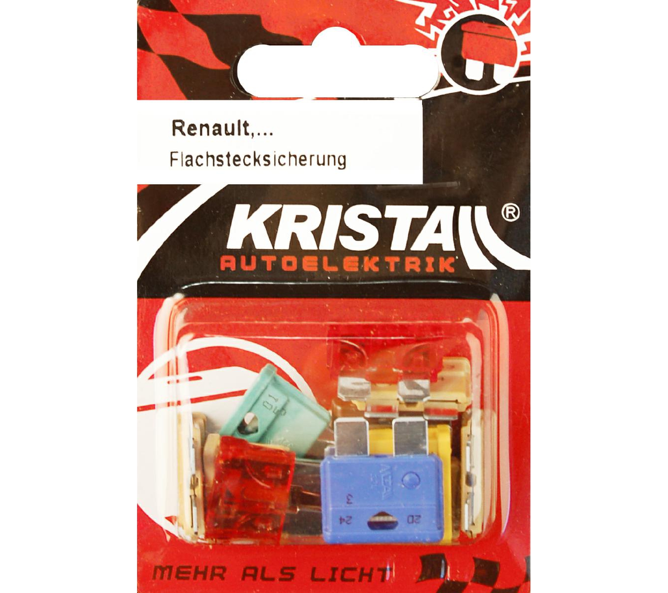 KRISTALL Sicherungsset Renault / Citroen / Peugeot