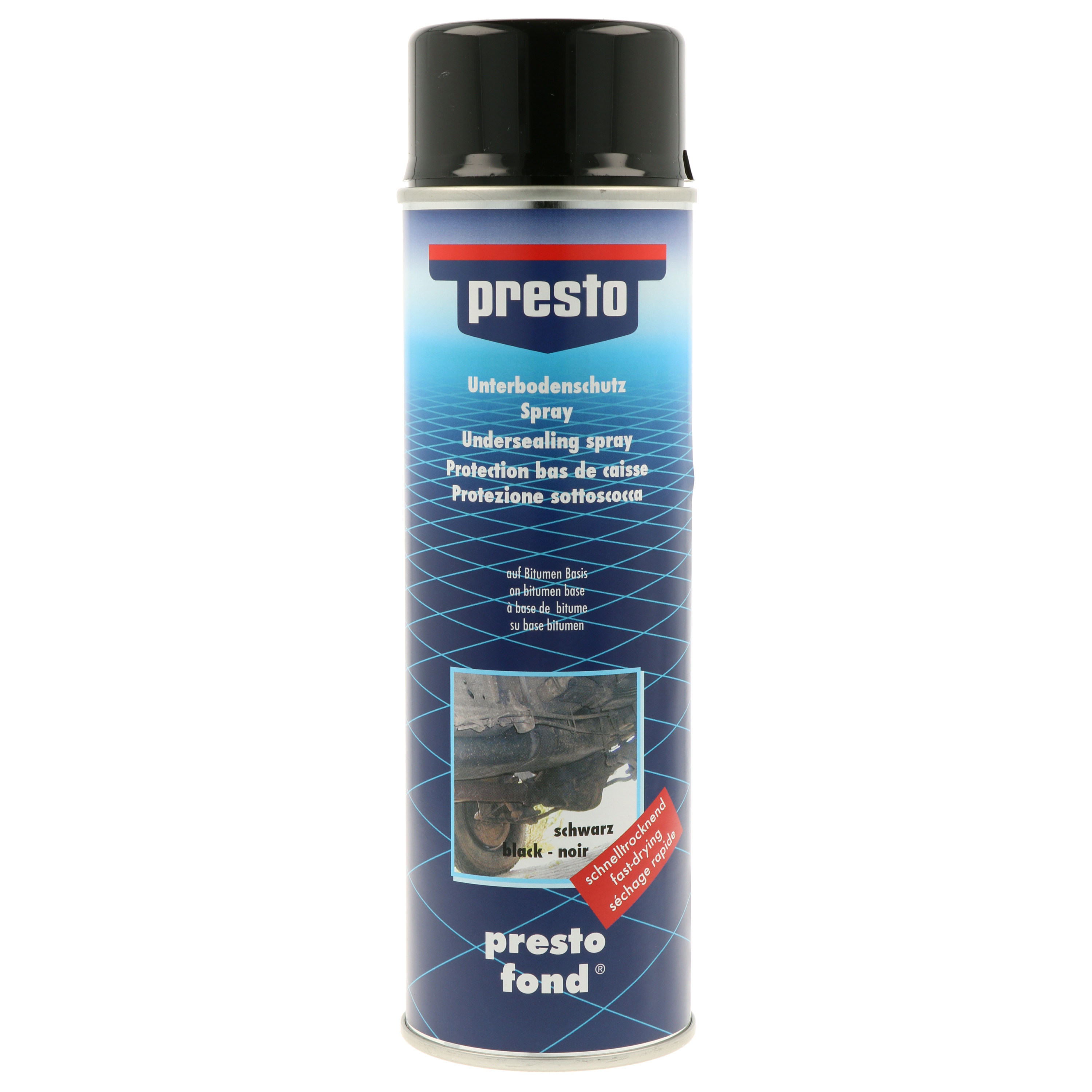 PRESTO Unterbodenschutzspray Bitumen 500 ml