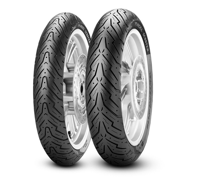 PIRELLI ANGEL SCOOTER 80/100 - 10 46J  TL FRONT/REAR