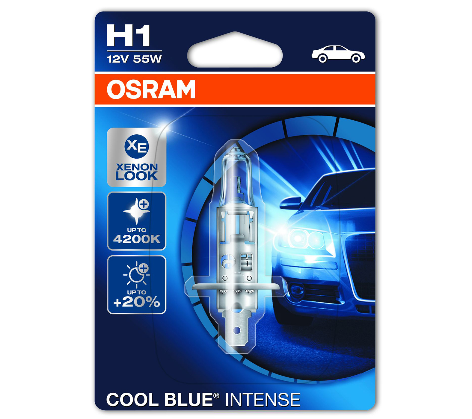 OSRAM H1 Cool Blue Intense Abblendlicht 12V 55W