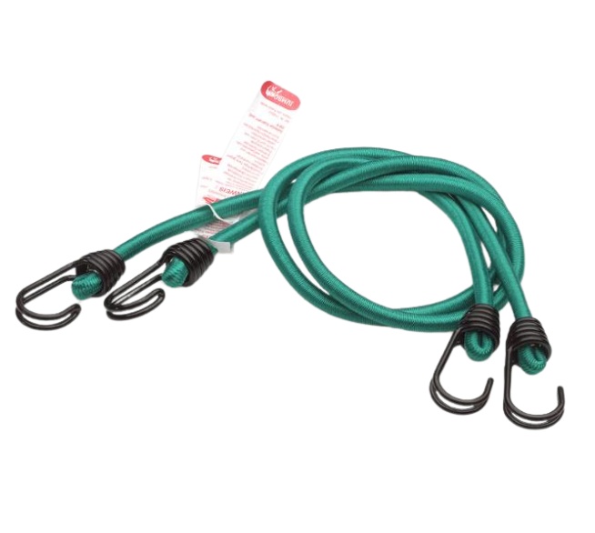 JUMBO Spanngurtset mit Sicherheitshaken grün 80cm 2 Stück