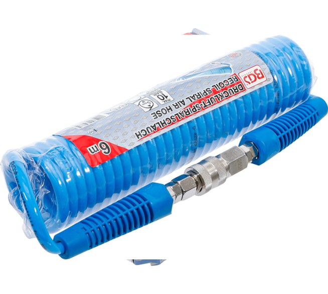 BGS TECHNIC Druckluft-Spiralschlauch