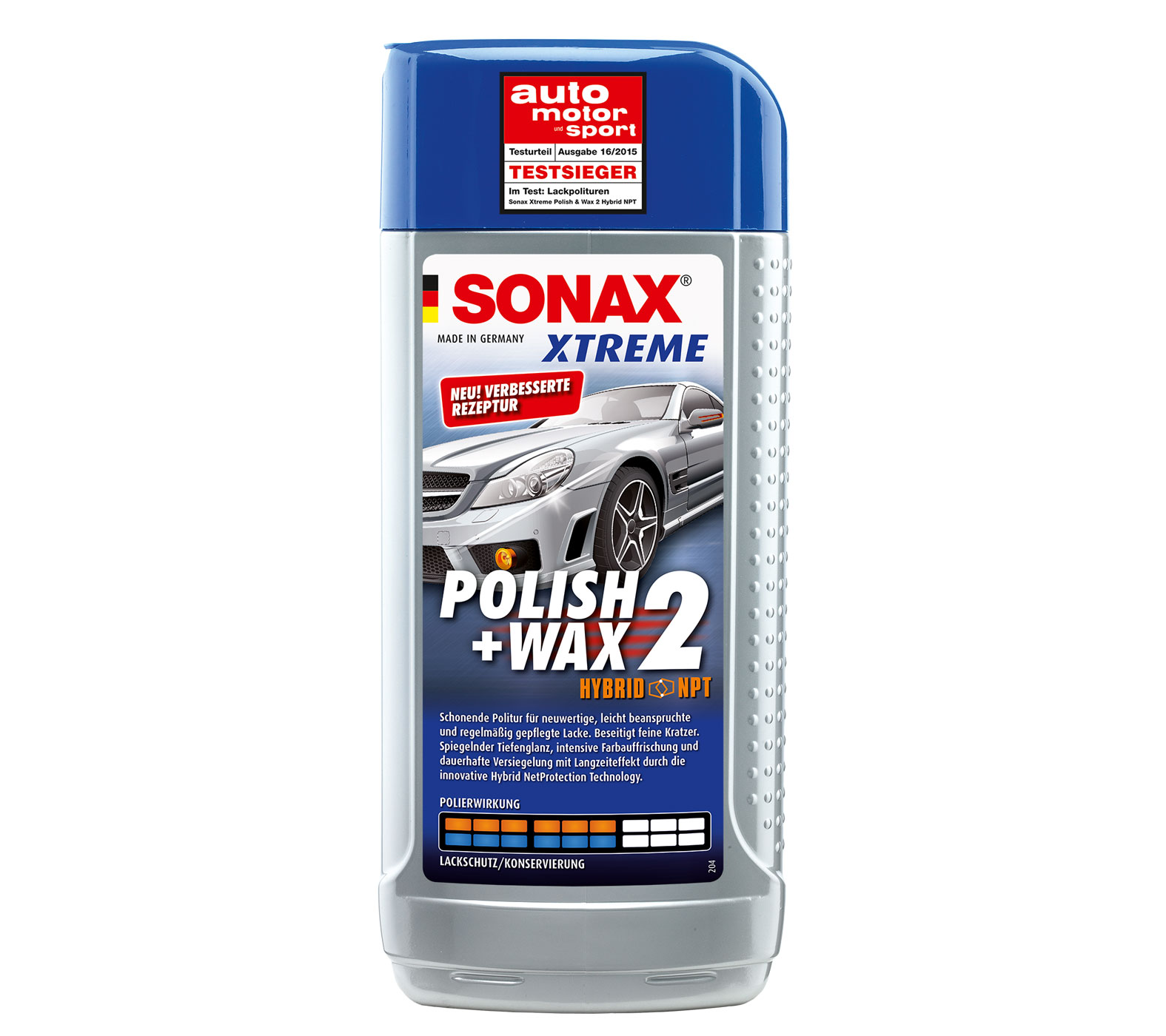 SONAX Xtreme Polish & Wax Hybrid NPT 2 500 ml