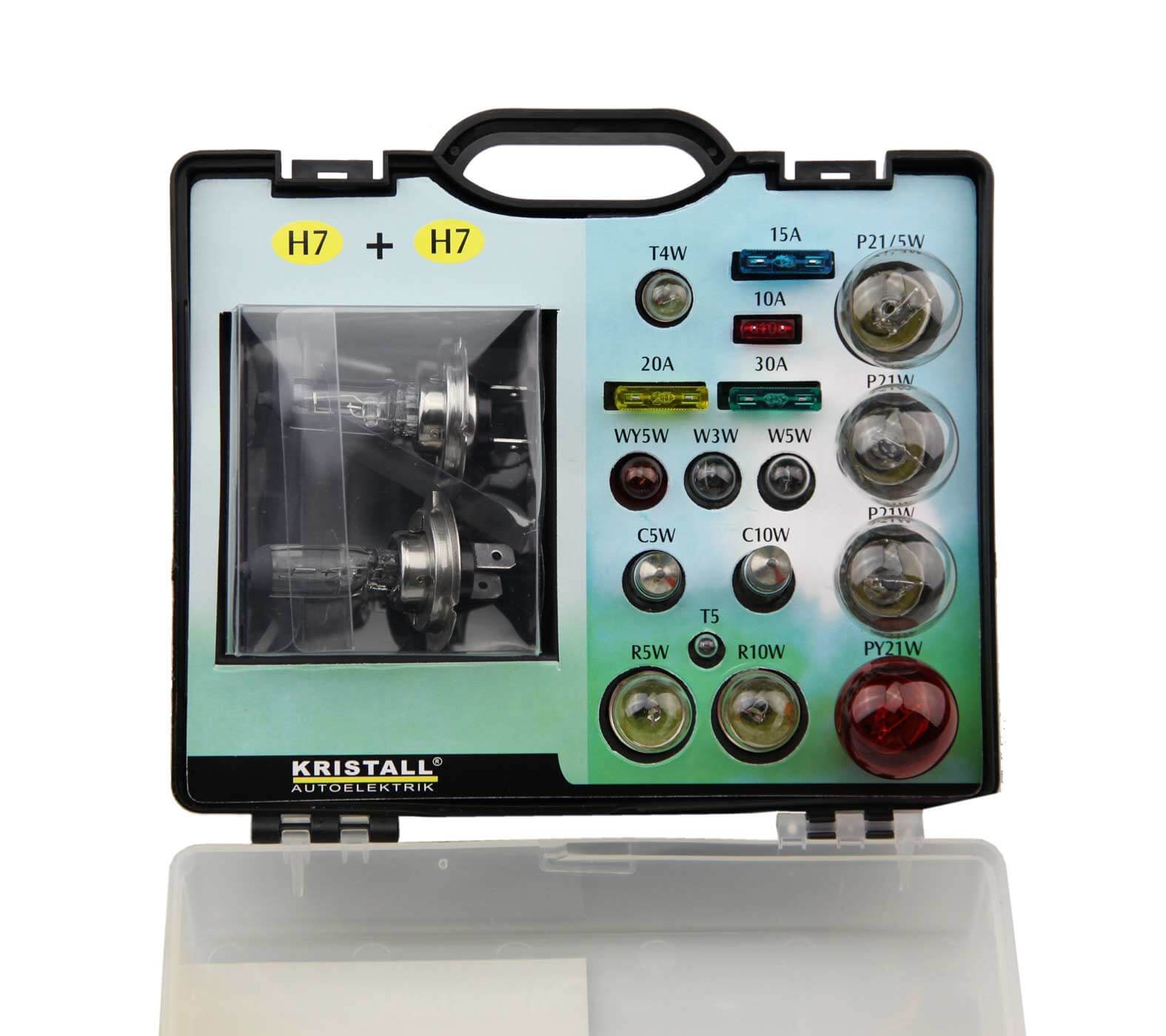 KRISTALL Lampenbox H7 19-tlg.