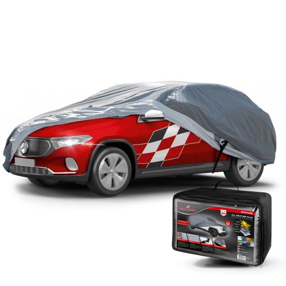 WALSER Abdeckplane Auto All Weather Plus, Vollgarage Größe 8 SUV/VAN