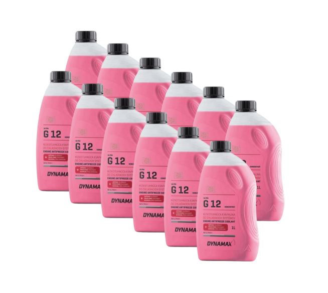 DYNAMAX Kühlflüssigkeit G 12 Cool Ultra -72°C, 12 x 1 Liter