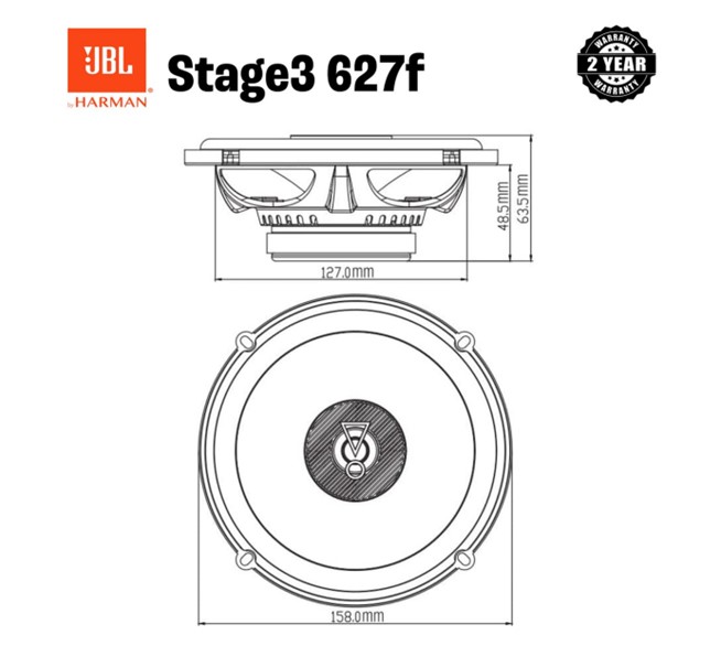 JBL Stage 3 627F