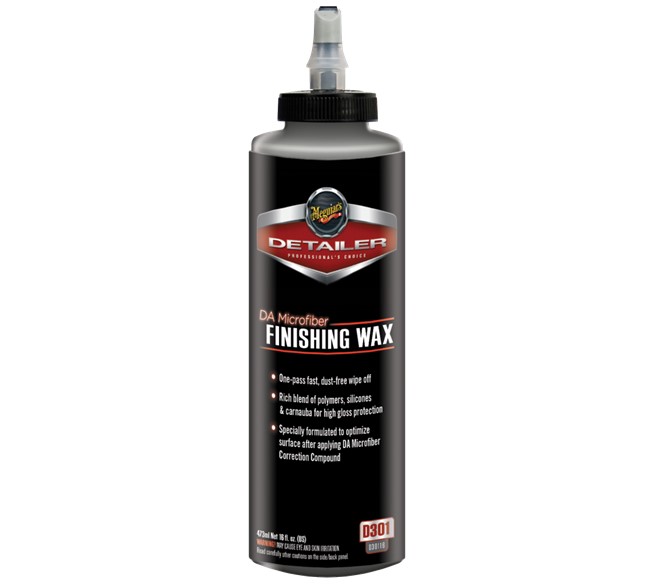 MEGUIARS Dual Action Microfiber Finishing Wax