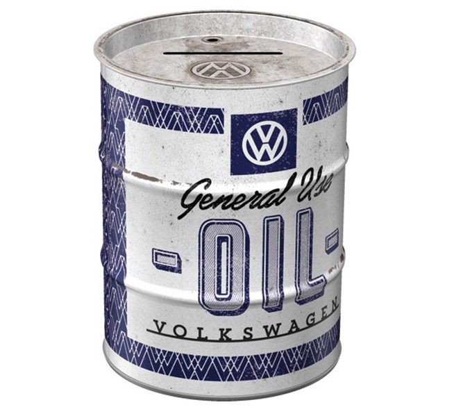 Spardose VW Oil