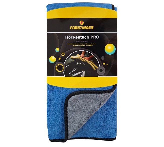 FORSTINGER Trockentuch-PRO Mikrofaser 60x80 cm blau-grau