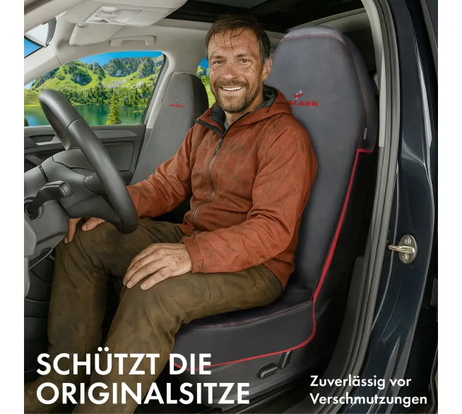WALSER Autositzbezug Guardian als robuster Sitzschutz für den Fahrzeuginnenraum
