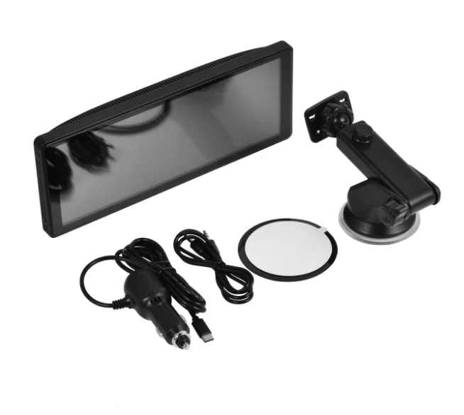 Technaxx TX-367 Lieferumfang mit Display, Smartphone, Halterung und Anschlusskabeln