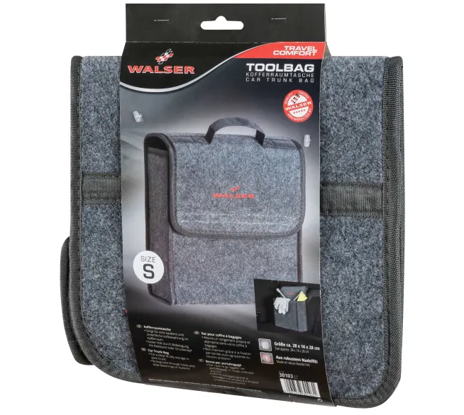 WALSER Toolbag Größe S als kompakte Werkzeugtasche für Auto und Werkstatt