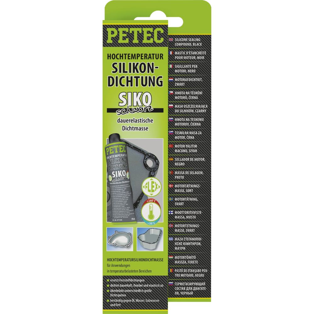 PETEC 97210 Tenuta Per Filetti – Sigillante Per Filettature 100g, Ideale Per Meccanica E Officina, Regalo Per Amici Meccanici