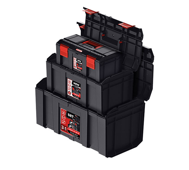 QBRICK-System Regular R-Box Set 3-tlg.