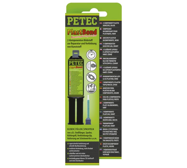 PETEC PlastBond Kunststoffreparatur 2-Komponentenkleber